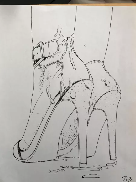 “Target Hit” me, pen by lsignalREI