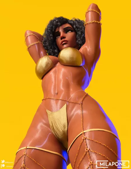 Tasty Pharah (Milapone) by Kuro-Oji