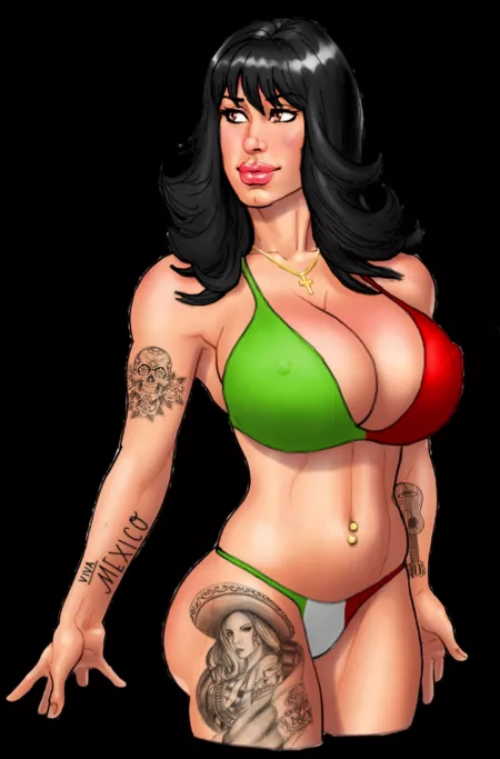 Tatted Latina edit by vixella01