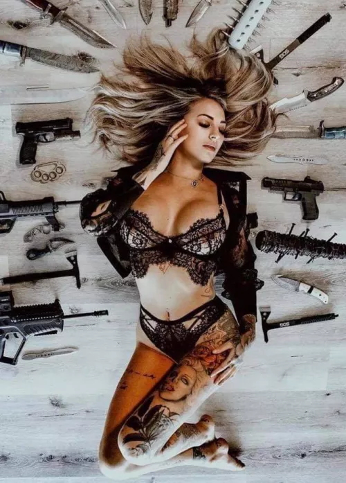 Tatts and weapons by The_Tactical_Nerd