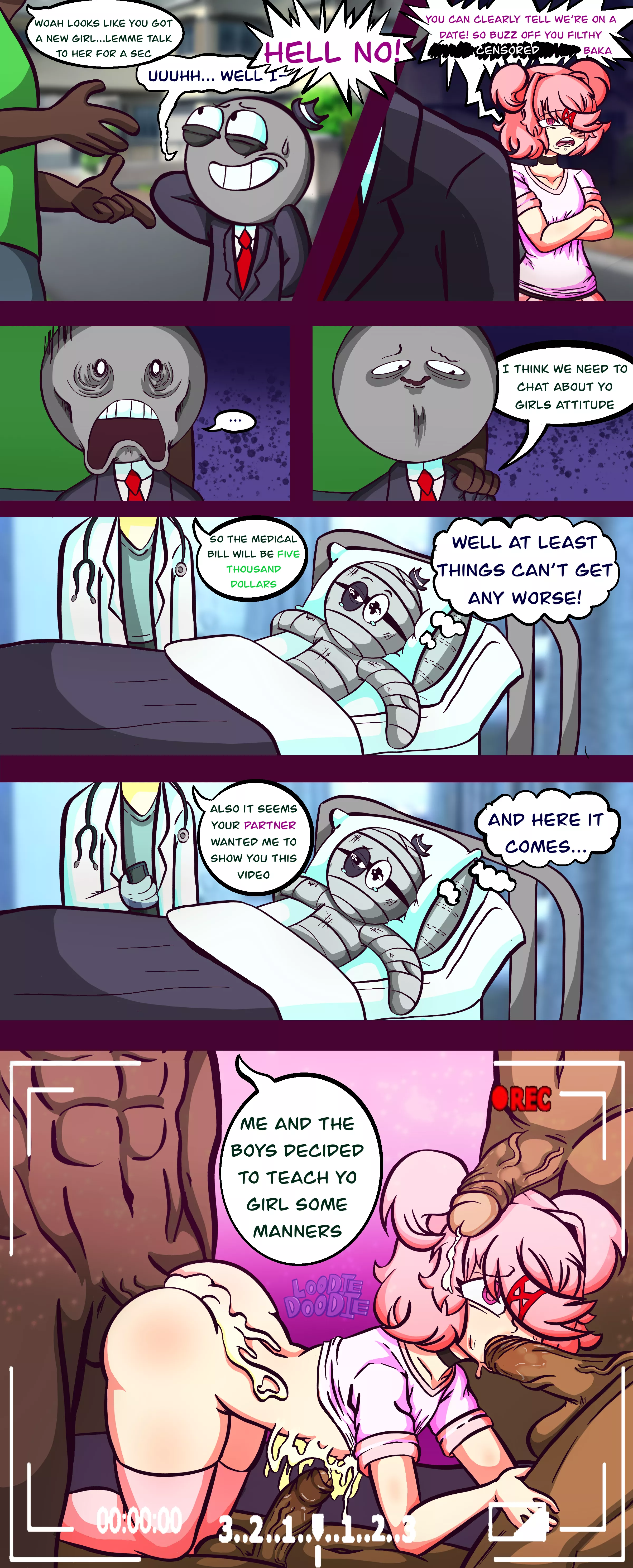 Teaching Manners (by LOODIE DOODIE) posted by wildaal2