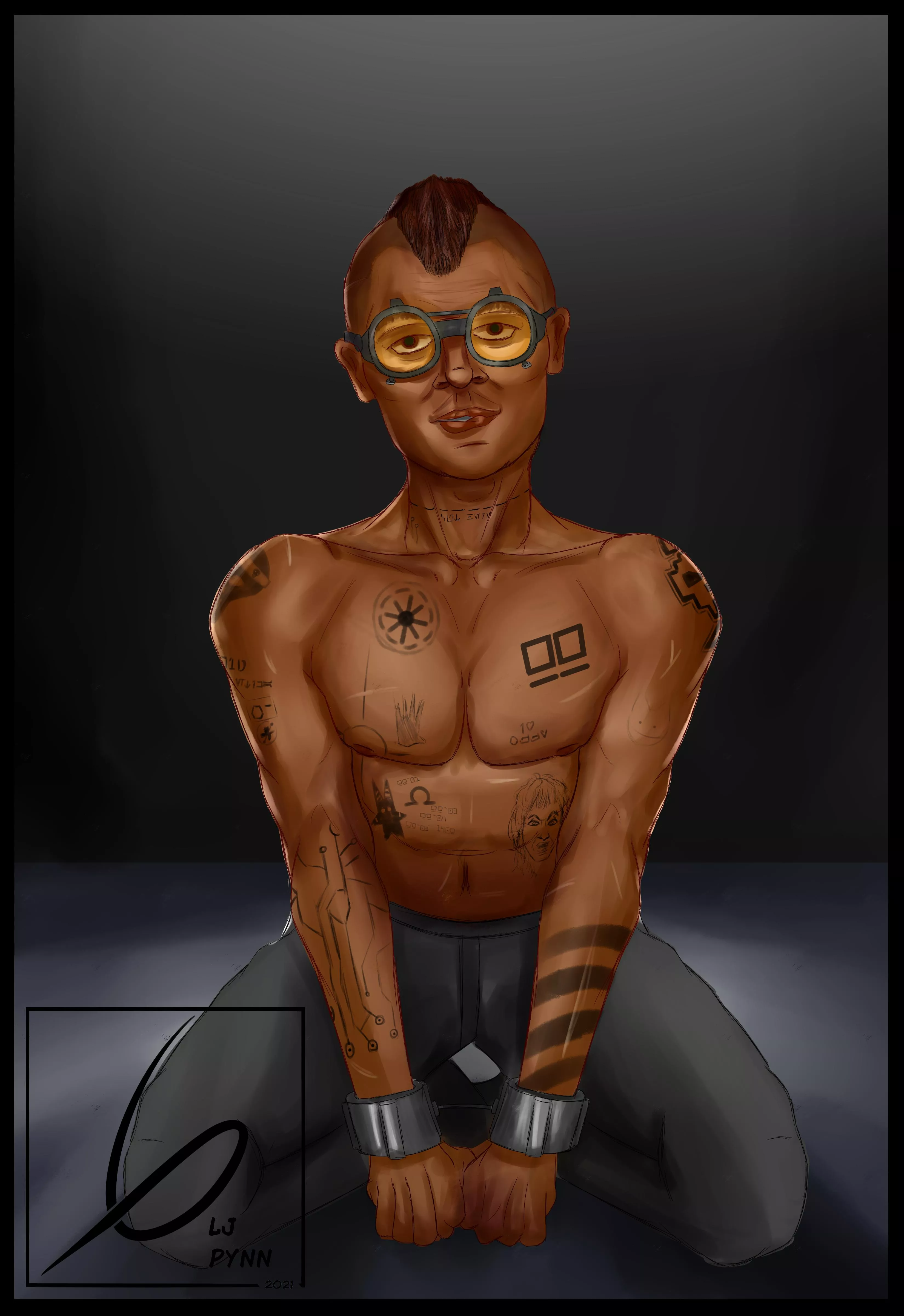 Tech Ready to Submit to Any of your Interrogation Methods [LJ Pynn] posted by LJ_Pynn