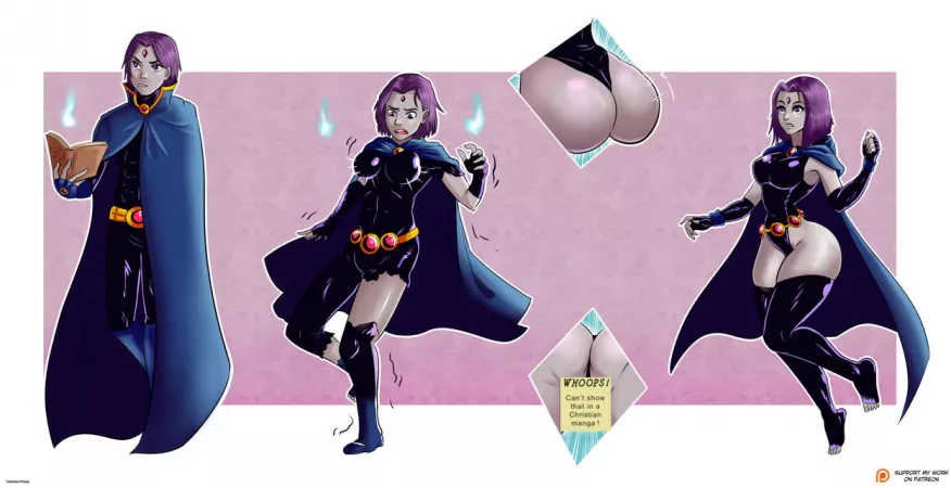 Teen Titans: Raven MTF By TheMightFenek by AmazingCycle7112