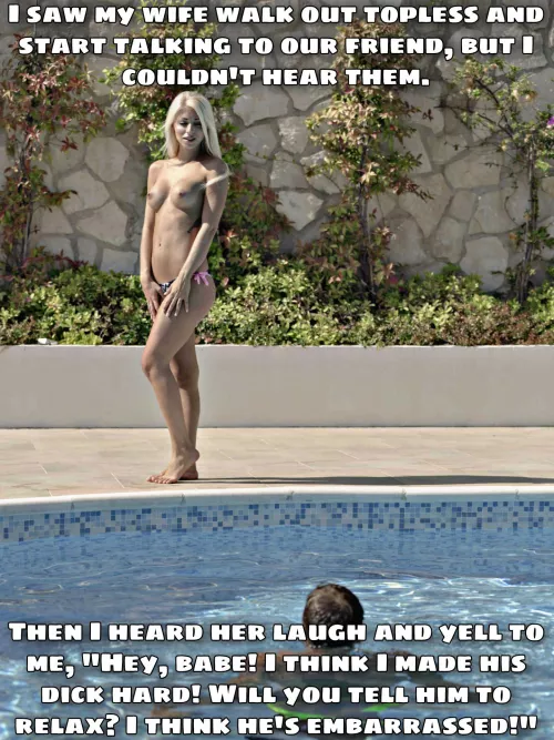 Tell him to relax! by WantToBeSharer