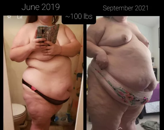 Tell me I've been a good fat belly slut💕 by Plumpawaroo