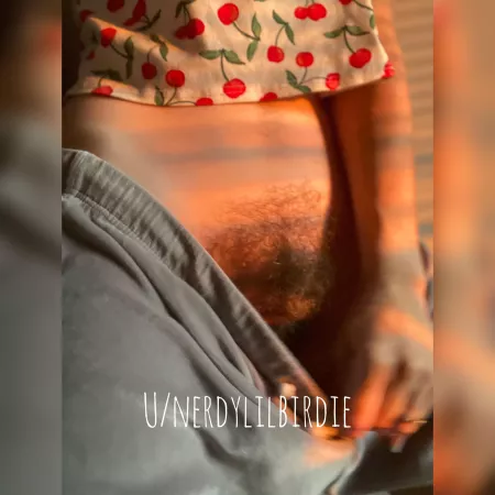 Tell me what you’d like to do to my hairy pussy? by Nerdylilbirdie