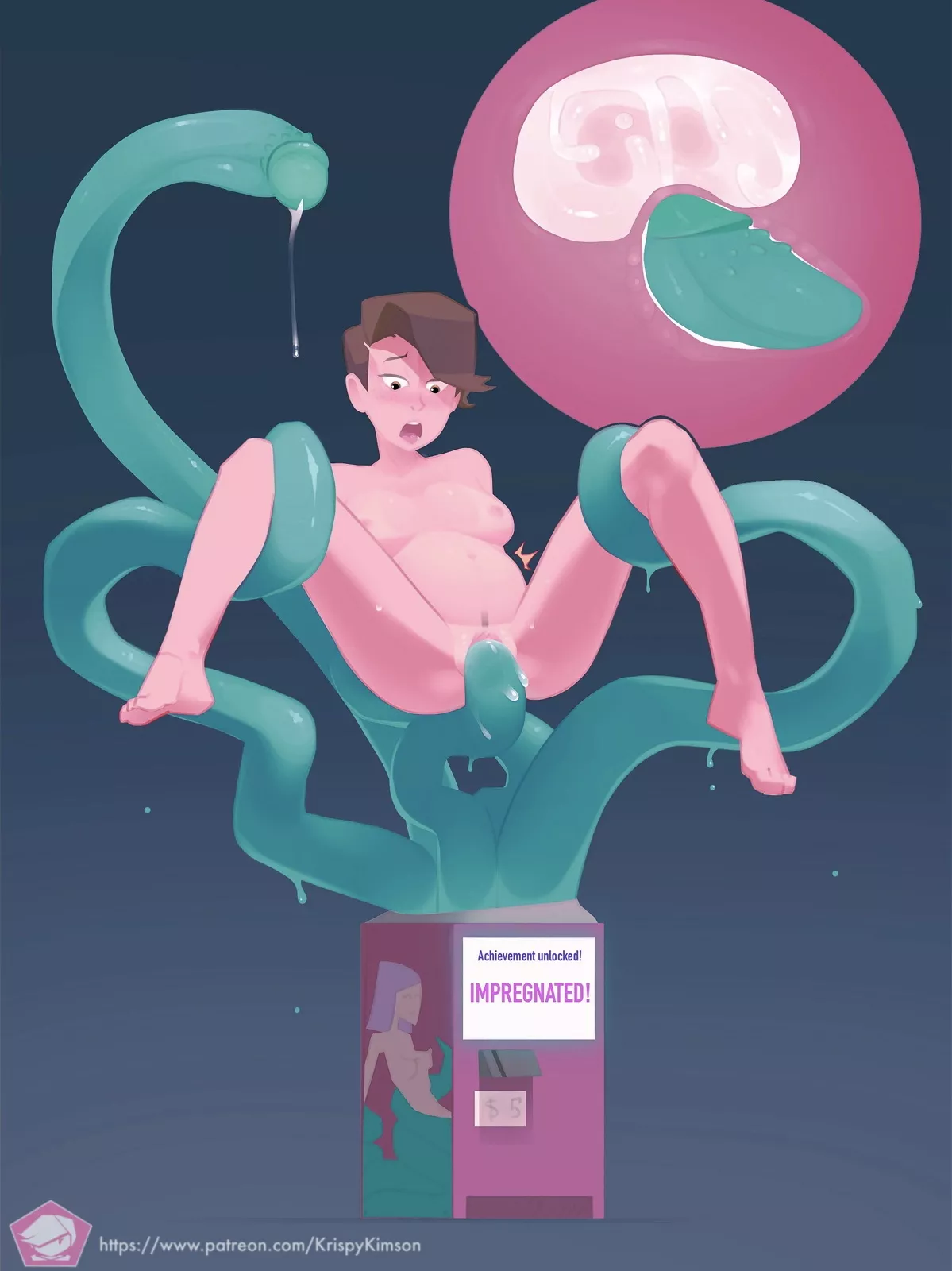 Tentacle Arcade! by Ckramen (female) posted by Vxwolf1