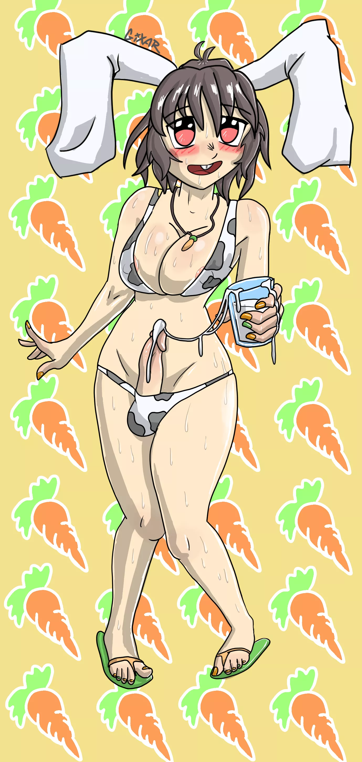 Tewi has some free milk for u (Gixar) posted by the_usernameless_one