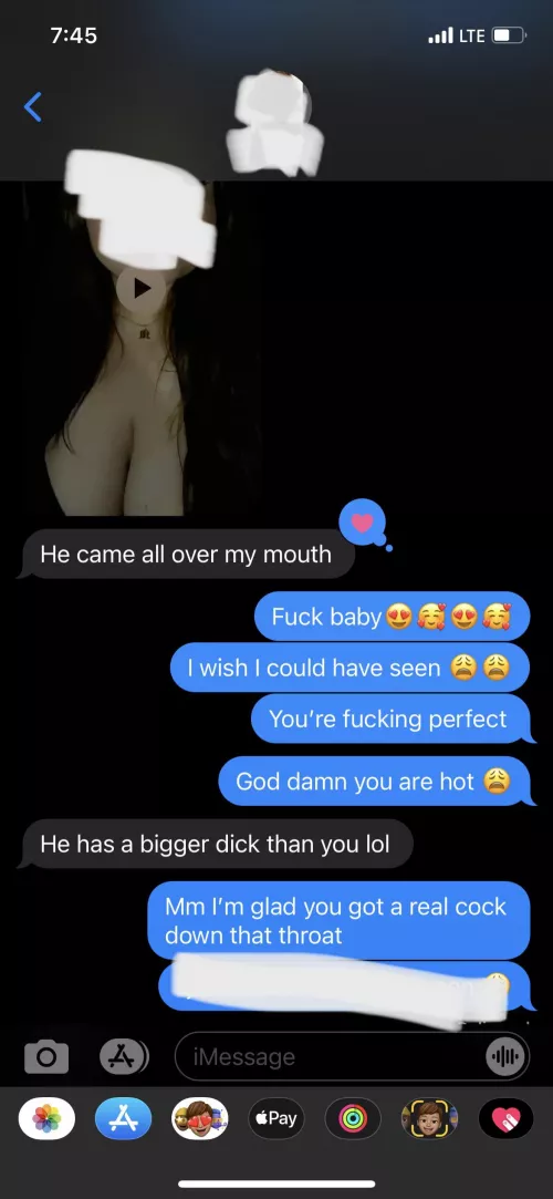 Texts I get, I fucking love her! by FresnoBull2021