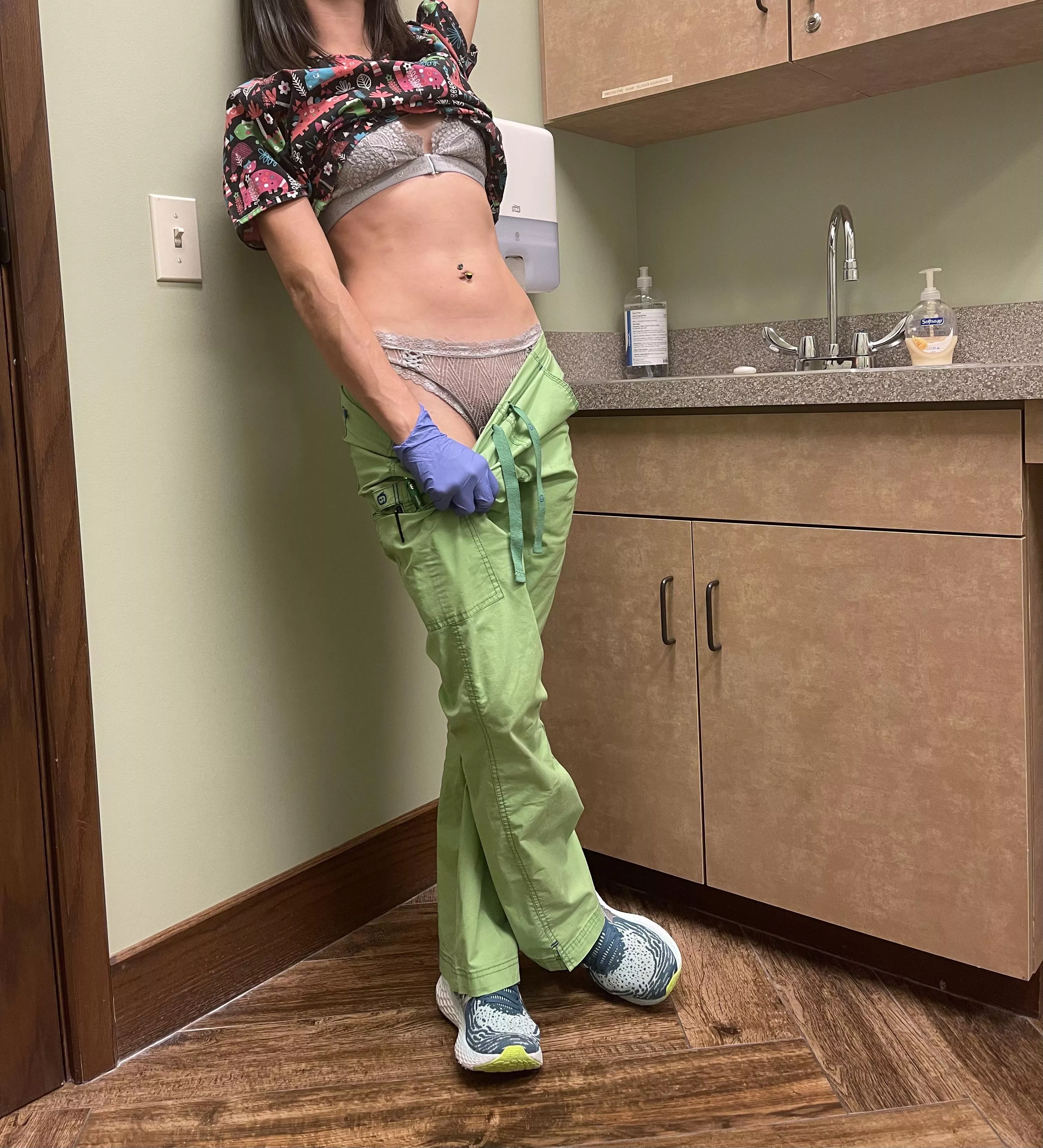 Thank goodness this shi[f]t is almost over 😫 posted by UhSecret