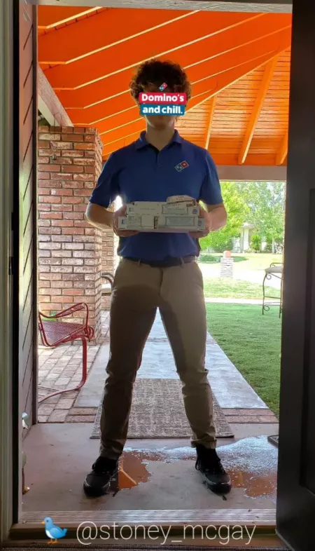 Thank you for choosing Domino's Piss- I mean Pizza! by Nickjja