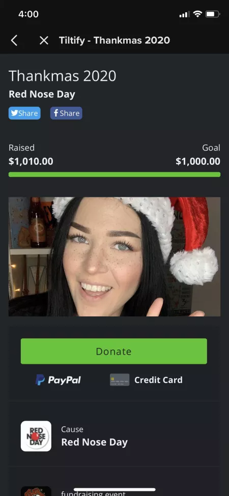 Thank you for helping me reach my goal! ❤️❤️❤️ If you’d still like to donate, the link is in the comments. Donations will be accepted until 12/20/20 by ChippyLipton