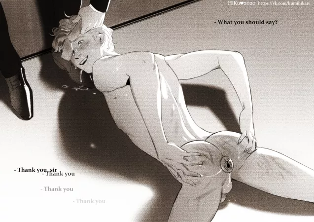 Thank you, sir (HiKu aka @HiKu_2018) by SilentlyRosy