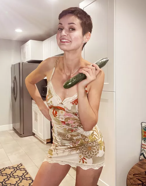 Thanks for bringing your cucumber over🤪[F38] by masha_nova