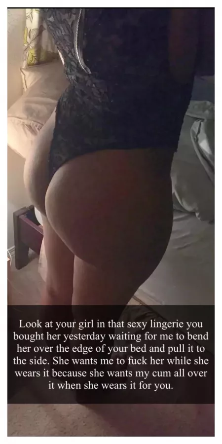 Thanks for the outfit babe. Thanks to u/DapperComposer1 for the pic. by myredditpleasure