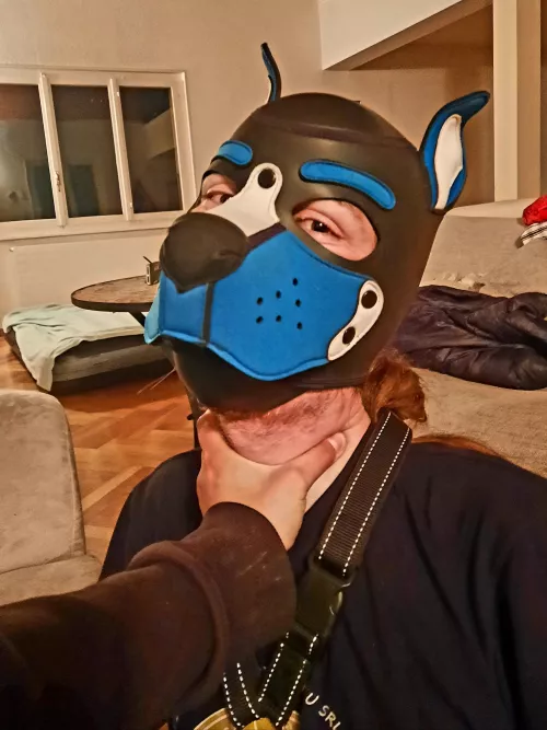 Thanks for the welcome, here's what happened next : My friend handled my like a pro trainer, choking me into an obedient puddle any time I tried resisting ☺️ by Kedesha_