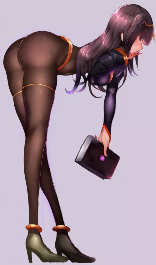 Tharja showing off her sexy ass by Godadamn