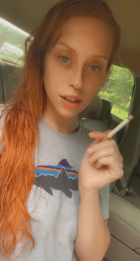 that after shower ciggie 💨 by laughallthewaytohe11