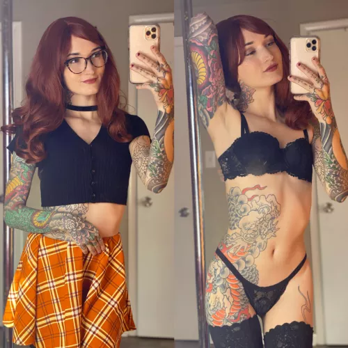 That shy girl from school grew up real quick… by HellcatNat