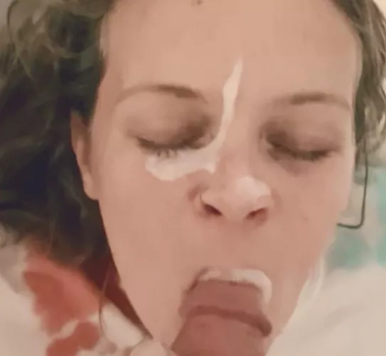 That was a huge load…yum by FreckledFreak_69x