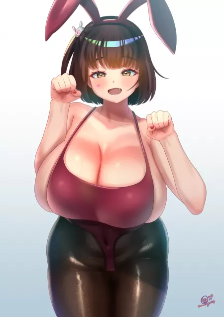 That's a big bunny. by ZoneFan666