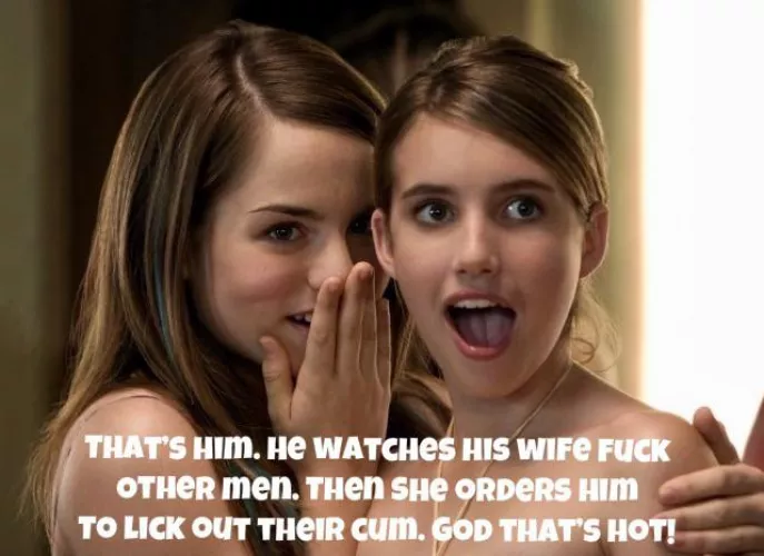 That’s him. He’s Shelia’s cuckold… by ILoveToShareMyWife69