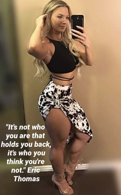 That's right! Be careful of what you think and say about yourself because it will become reality... by grind-ing47