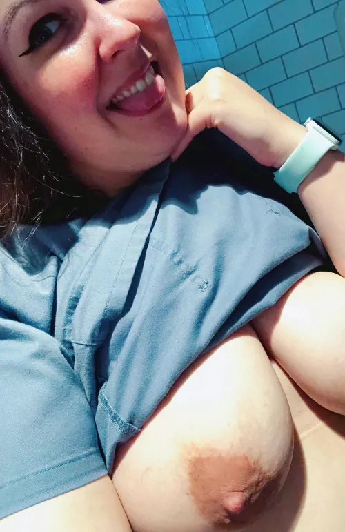 The 9-5 struggle. Have some titties! by KirbyyCakes