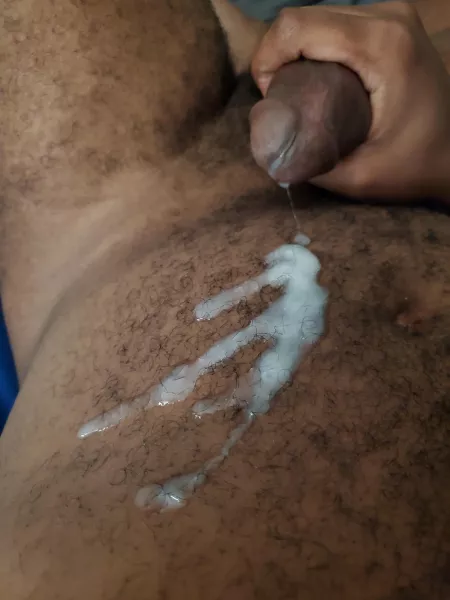 The aftermath of edging by Blackfriend31