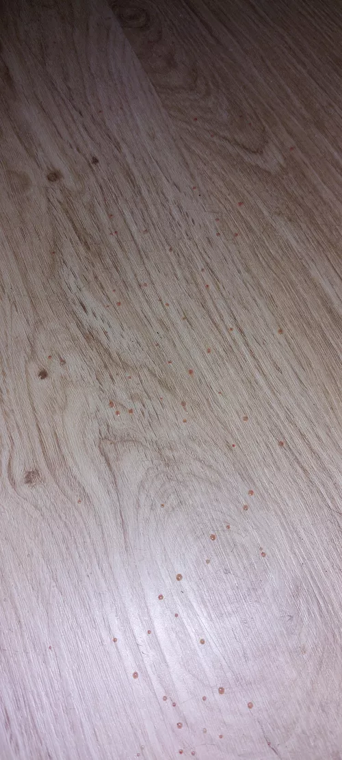 The aftermath of my belly squirter. Jeezus by PopsNBlobs