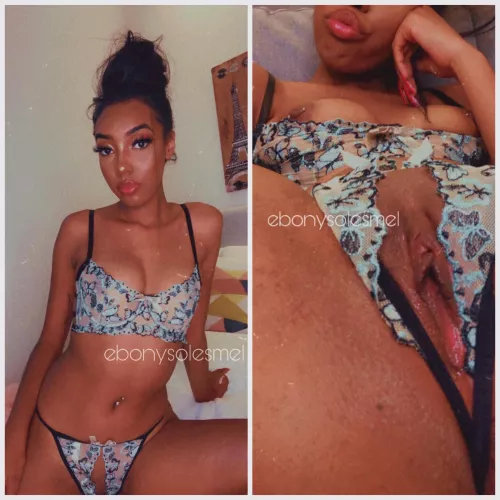 The angel face vs The Baddie pussy by ebonysolesmel