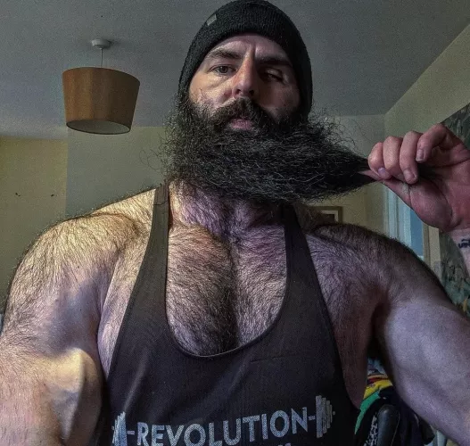 The beard and chest hair are seemingly one. by JoeRodge87