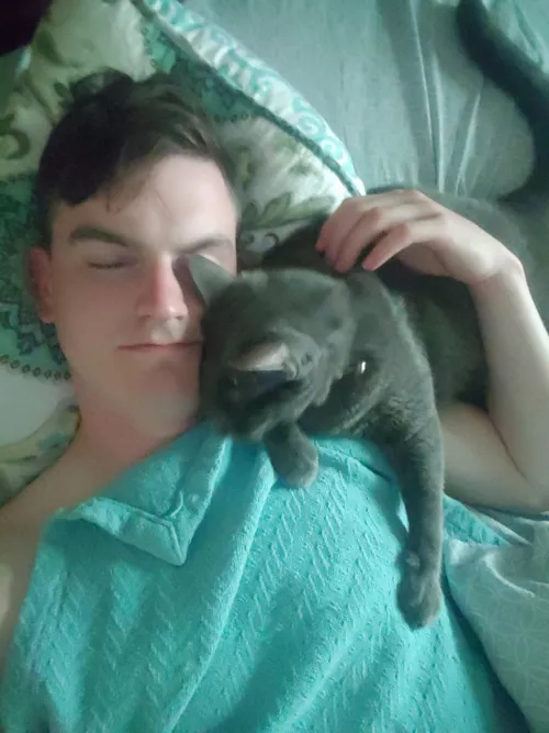 The best cuddle buddy by Blankasbiscuits