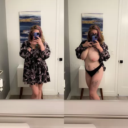 The best part of dresses is wearing nothing underneath. 😈 by DaddyandSky