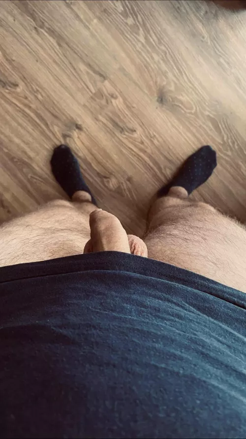 The best perk of home office! by my_thirsty_sidekick