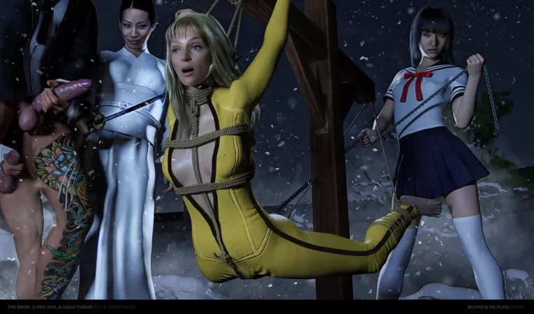 The Bride Tied up and helpless. (TheMerryMage) [Kill Bill] by [deleted]