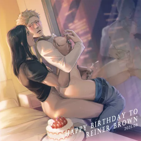 The cake is a lie (Attack on Titan) by AlbertMendez442