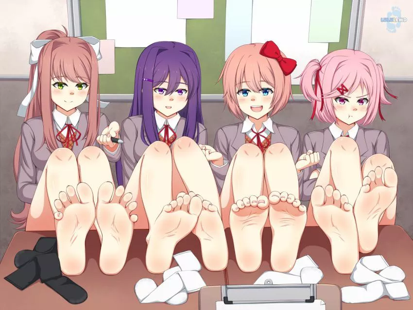 The club member’s cute feet! posted by Feet_HentaiDealer