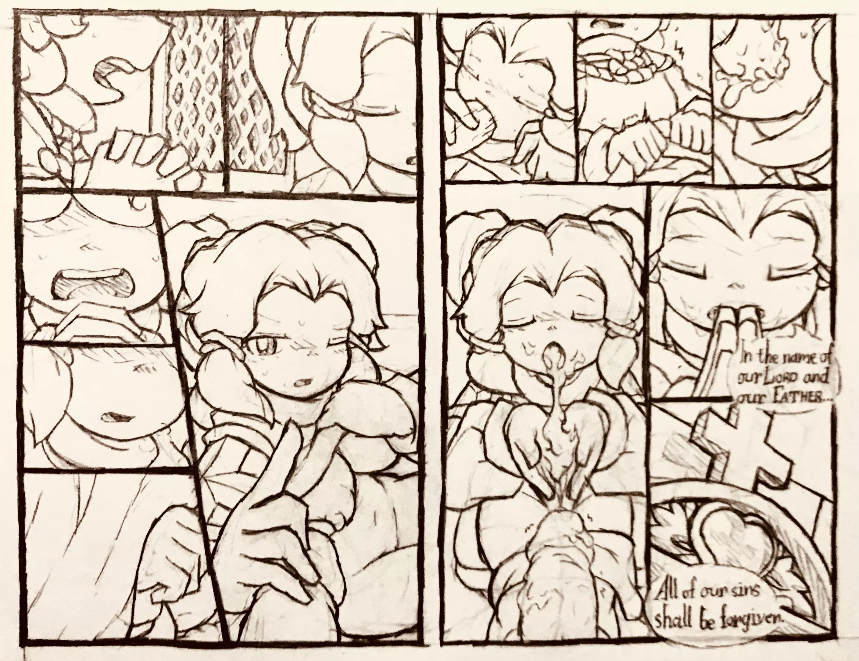 the Confessional (Martha of Bethpost) posted by MrLinThePencilGuy