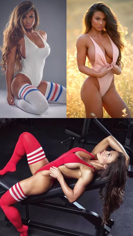 The crazy sexy body of Michie Peachie by going-fast