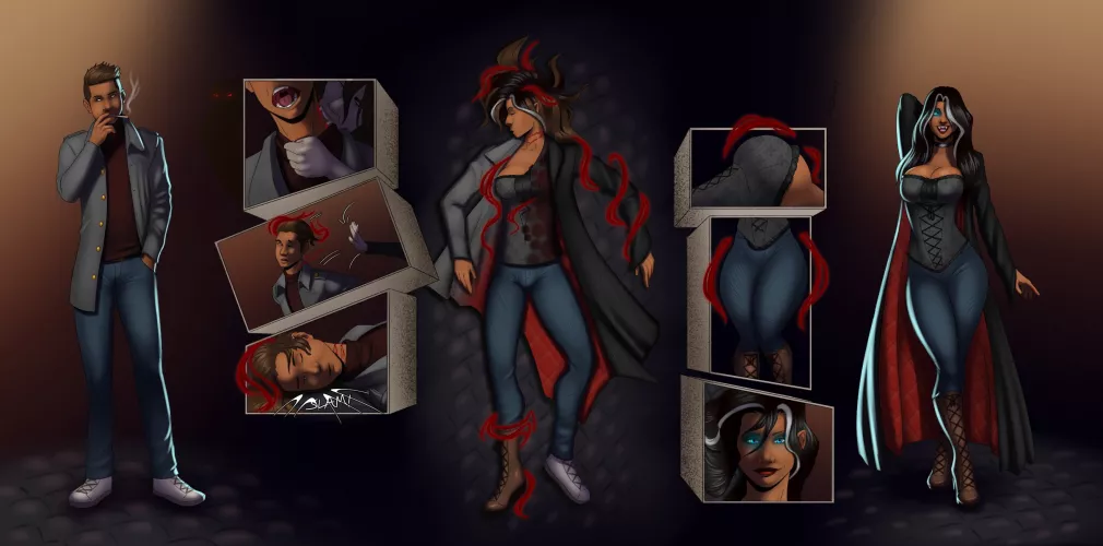 The Dark Gift by TheDangerCat (MTF/TG, Vampire) by not4myprimary