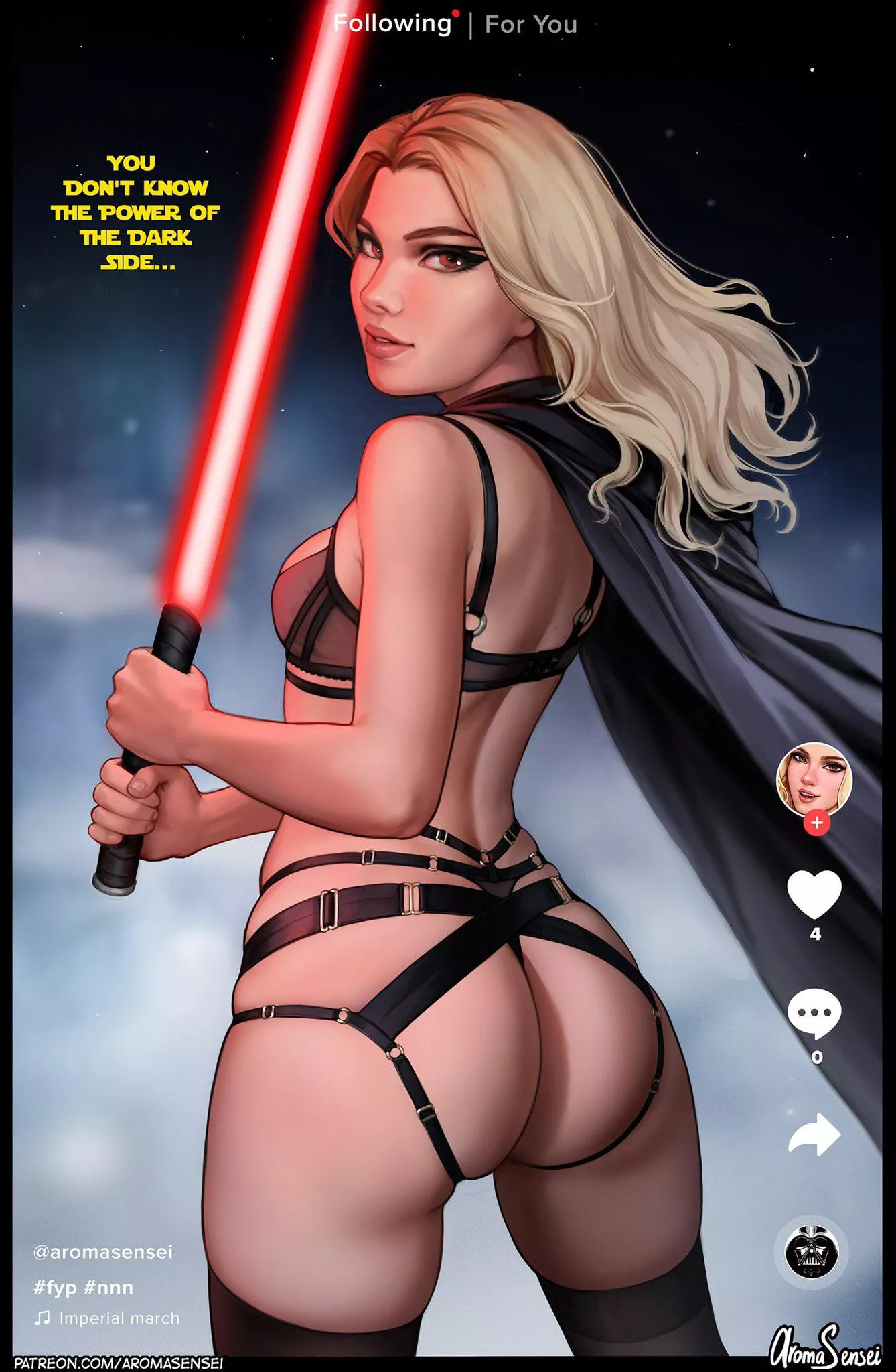 The dark side looks very tempting.. (AromaSensei) posted by StarFan501