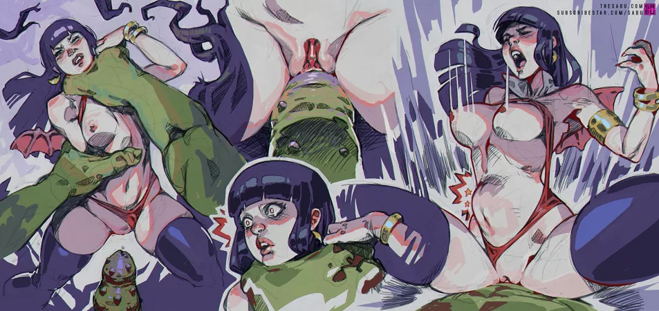 The Destruction of Vampirella (Sabudenego) [Vampirella] by [deleted]