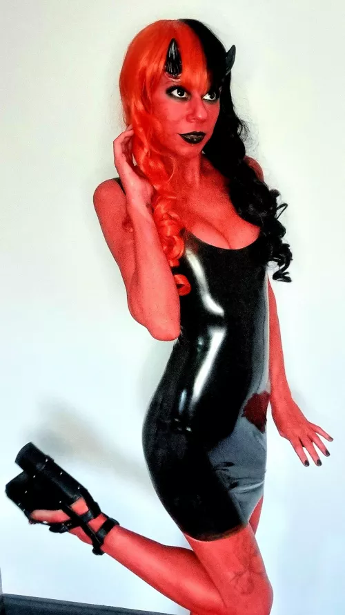 The devil would definitely wear latex by Bella_witchelm