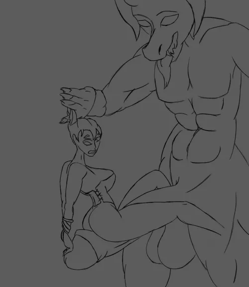 The doodle in currently working on! Might animate it a little later by OwOHorknee