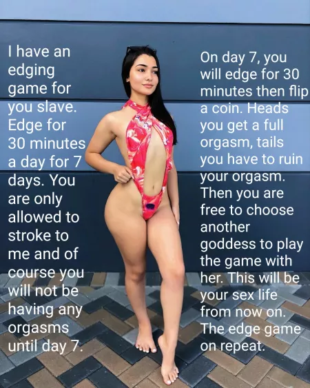 The Edge Game by femdomslave321