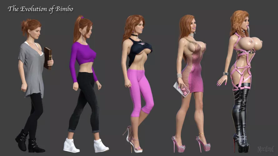 The Evoultion of Bimbo by blairstrad