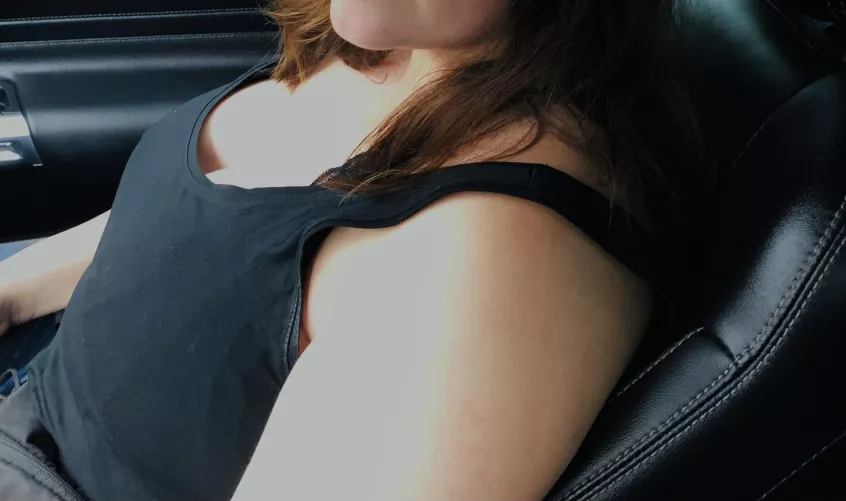 The extra weight definitely shows while sitting. Should I keep feeding her? by BevinDookerr