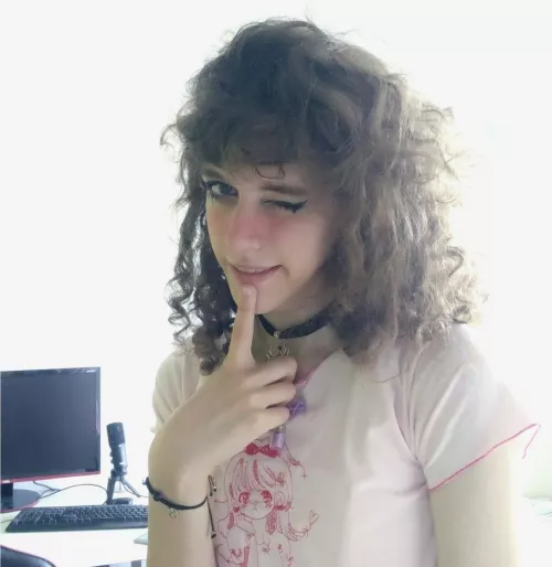 the femboy winks at you, what do you do? (◠‿◕) by sammy0panda