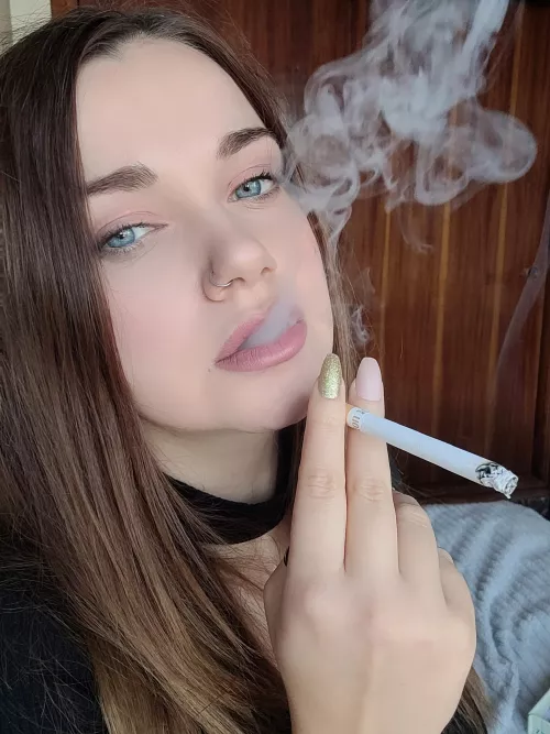 The first cigarette in many days💨 by CarolinaJoy